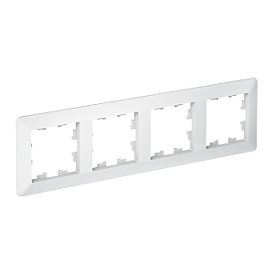 Рамка 4-ая Systeme Electric AtlasDesign Air Лотос/дымчатый белый ATN221304