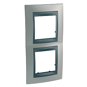 Рамка 2-постовая вертикальная Schneider Electric Unica Top MGU66.004V.239