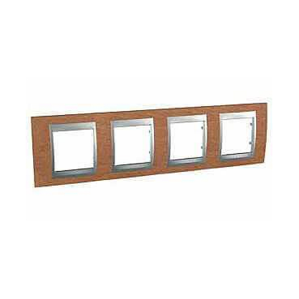 Рамка 4-постовая Schneider Electric Unica Top MGU66.008.0M2