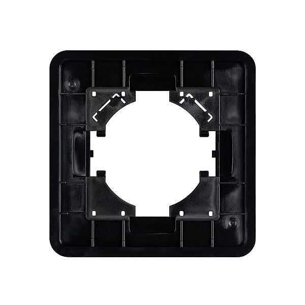 Рамка стеклянная на 1 пост Arlight FRM-OMALI-SFGS-1-BK 049676