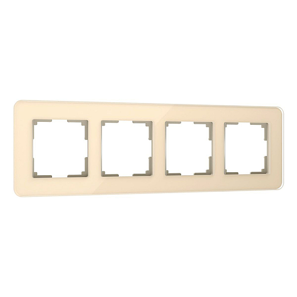 Рамка Werkel Elite на 4 поста айвори W0042443 4690389180811