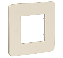 Рамка 1-постовая Schneider Electric Unica New NU280244