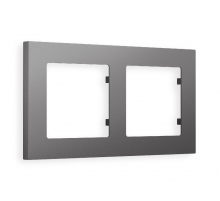 Рамка двухместная Ambrella Volt Techno AF220652