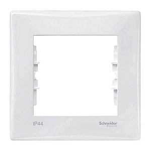 Рамка 1-постовая Schneider Electric Sedna IP44 SDN5810121