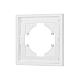 Рамка пластиковая на 1 пост Arlight FRM-TENDO-PL-1-WH 053835