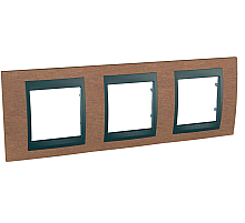 Рамка 3-постовая Schneider Electric Unica Top MGU66.006.2M2