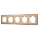 Рамка на 5 постов алюминиевая Arlight FRM-AKIRY-AL-5-GD 049736