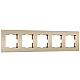 Рамка на 5 постов Werkel Slab (шампань софт) W0052911 4690389218460 a071629