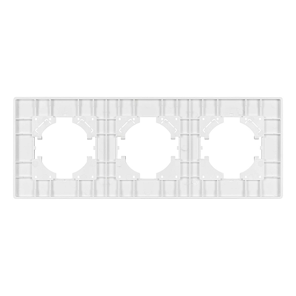 Рамка на 3 поста пластиковая Arlight FRM-PERIO-PL-3-BK 049755