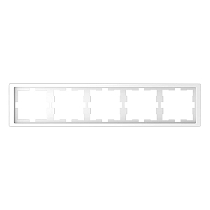 Рамка 5-постовая Schneider Electric Merten D-Life MTN4050-6535