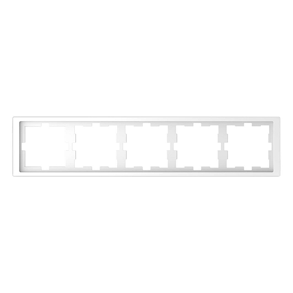 Рамка 5-постовая Schneider Electric Merten D-Life MTN4050-6535