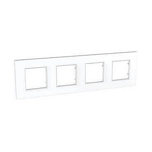 Рамка 4-постовая Schneider Electric Unica Quadro MGU2.708.18