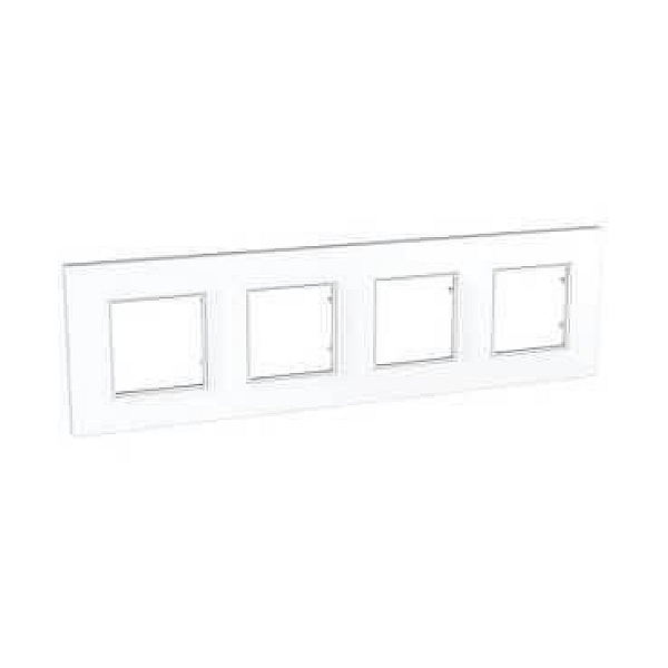 Рамка 4-постовая Schneider Electric Unica Quadro MGU2.708.18