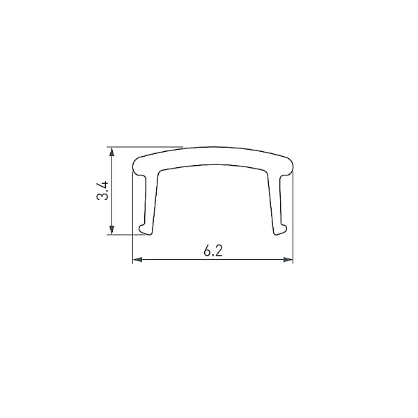 Экран Arlight PLINTUS-H40-2000 Opal 052406