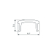 Экран Arlight PLINTUS-H40-2000 Opal 052406