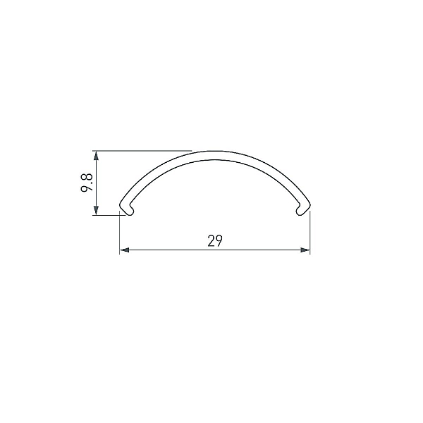 Экран Arlight ROUND-D36-360-2500 BLACK OPAL 050764