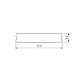 Экран Arlight FLOOR-W18-2000 OPAL (Пластик) 060248