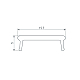 Экран призматический Arlight LINE-W16-2000 BLACK (Пластик) 063965