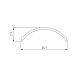 Экран Arlight SL-KANT-H20 ROUND OPAL 049168