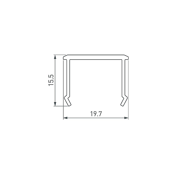 Экран Arlight СEIL-S18-SHADOW-SIDE-3000 OPAL 050491