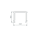 Экран Arlight СEIL-S18-SHADOW-SIDE-3000 OPAL 050491