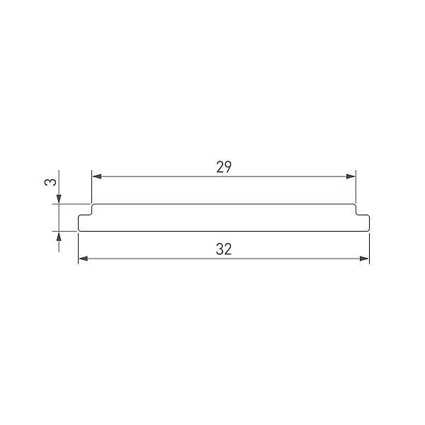 Экран Arlight LINE-3560-BENT-SIDE-2M OPAL 062982
