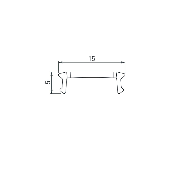 Экран Arlight LINE-2000 NARROW BLACK (Пластик) 058285