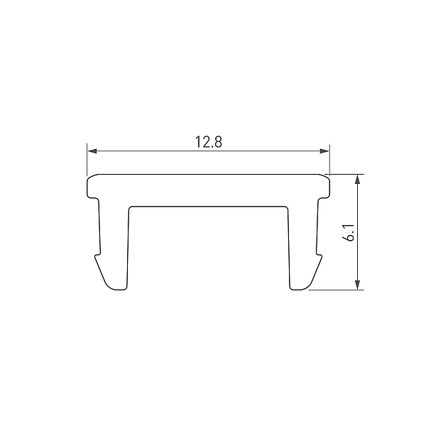 Экран Arlight STRETCH-COMFORT-14-CEIL-CENTER-2000 MAT-BLACK 065210