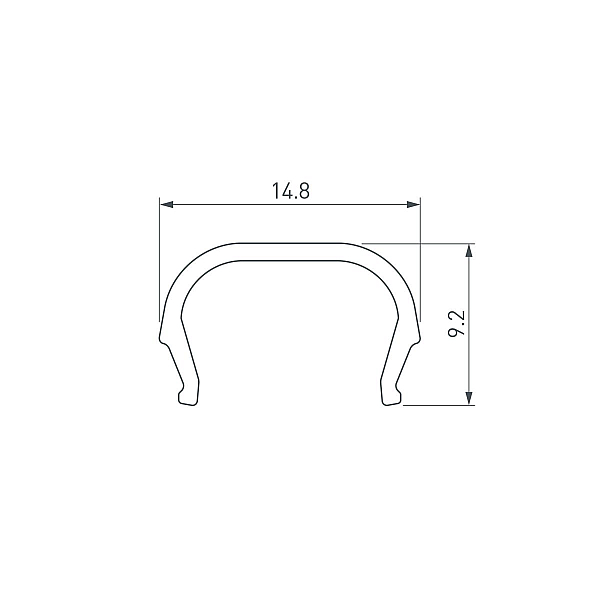 Экран Arlight LINE-D-1515-2000 OPAL (Пластик) 061085