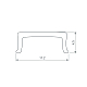 Экран призматический Arlight FANTOM-W12-2000 BLACK (Пластик) 063978
