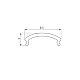 Экран Arlight WARDROBE-1530-2000 OPAL 050159