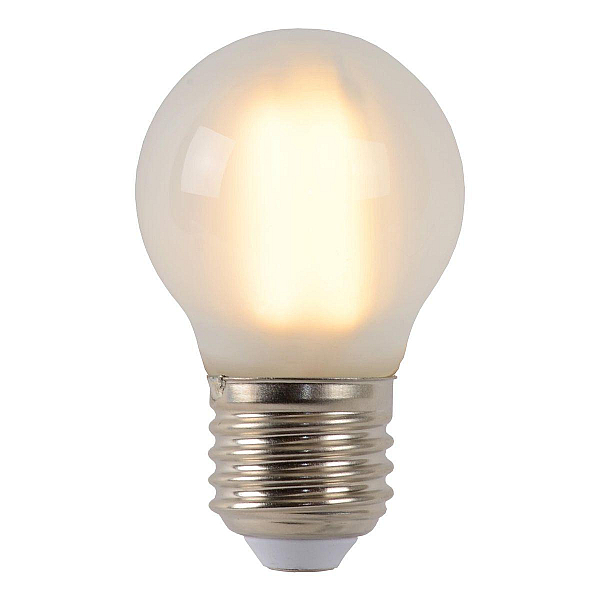 Лампа светодиодная диммируемая Lucide E27 4W 2700K матовая 49021/04/67