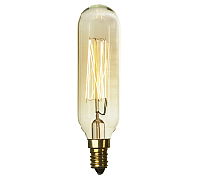 Лампа накаливания Lussole LOFT Е14 40W 2700K прозрачная GF-E-46