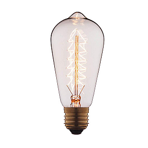 Лампа накаливания Loft IT E27 60W прозрачная 6460-S