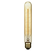 Лампа накаливания Lussole LOFT E27 60W 2700K прозрачная GF-E-718