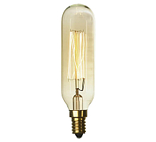 Лампа накаливания Lussole LOFT Е14 40W 2700K прозрачная GF-E-46