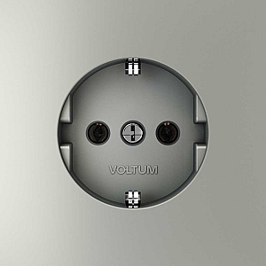 Розетка Voltum S70 VLS040105 (сталь)