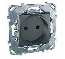 Розетка Schneider Electric Unica б/з со шторками 16A 250V MGU5.033.12ZD