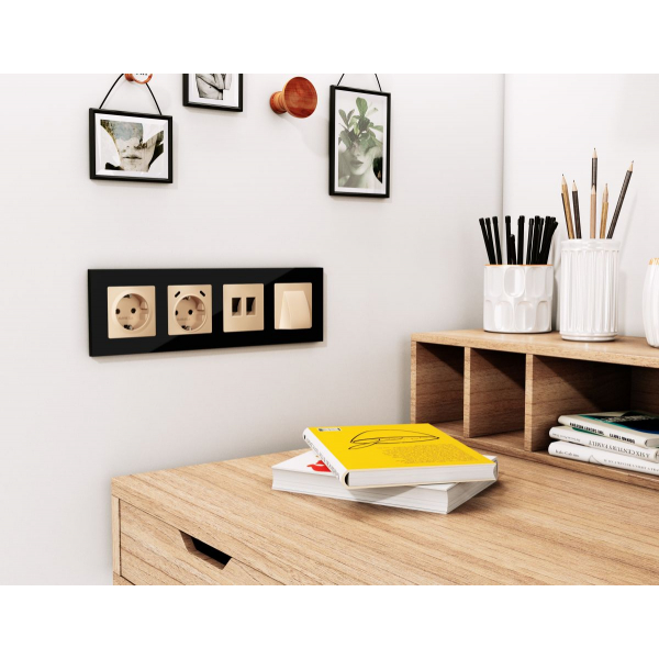 Комплект вывода кабеля с фиксатором Alfa Шампань Quant Ambrella Volt MA615810 (AP6158, VM238)