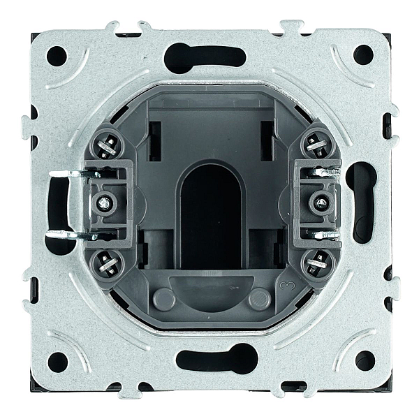 Кабельный вывод ( механизм), Stekker Эмили, черный уголь, soft-touch, RST00-5119-01 50221
