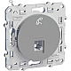 Розетка телефонная RJ12 Schneider Electric Odace S53R497