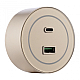 Трековая розетка Arte Milano Am-track-sockets-39 399732TS/USB-Type-C Gold