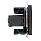 Розетка 2хUSB Stekker Катрин черный GLS10-7115-05 39616