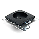 Розетка 2P Stekker Эрна черный PST10-9109-03 49153