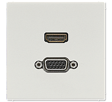Розетка HDMI/VGA Jung MALS1173LG
