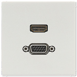 Розетка HDMI/VGA Jung MALS1173LG