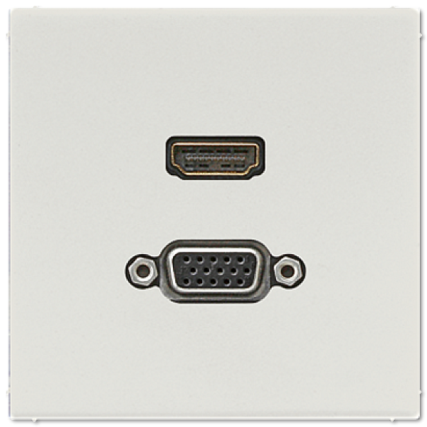 Розетка HDMI/VGA Jung MALS1173LG