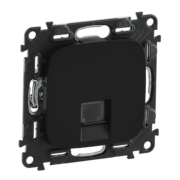Информационная розетка RJ45 Legrand Valena Allure антрацит 753948