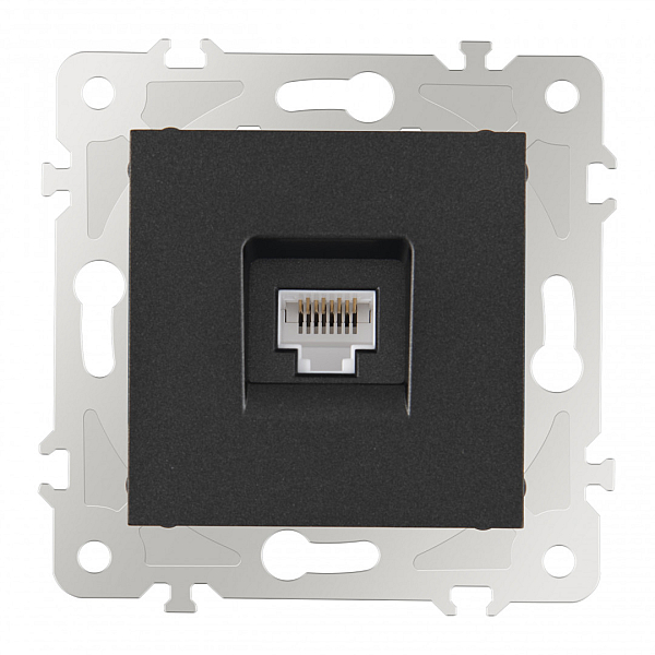 Розетка RJ45 Arte Milano 203.45-1.black