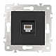 Розетка RJ45 Arte Milano 203.45-1.black